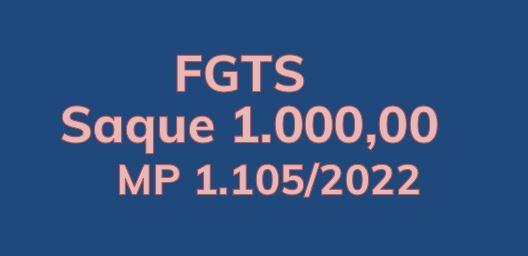 Cronograma Saque Extraordinário FGTS de R$1.000,00